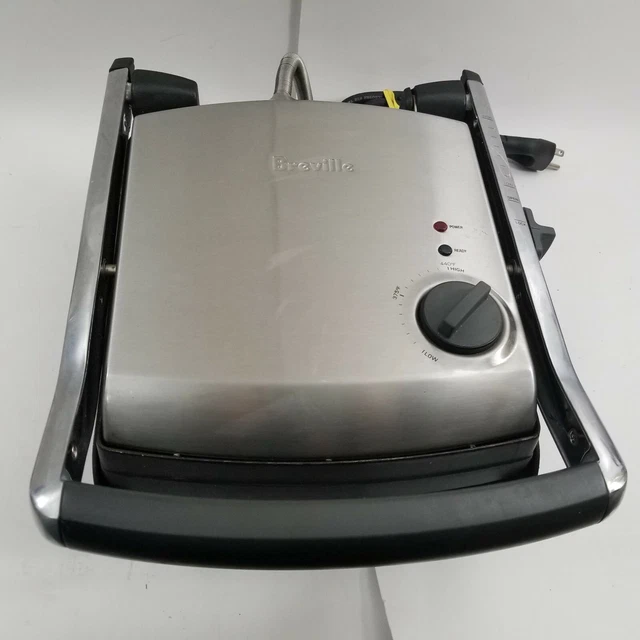 BREVILLE TG425XL HEAVY Duty Stainless Steel Adjust Panini Sandwich
