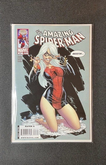 Amazing Spider-Man #607 NM- J. Scott Campbell featuring The Black Cat!