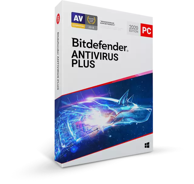 Bitdefender Antivirus Plus 2023 1 PC | 1 Jahr | VPN Download ESD