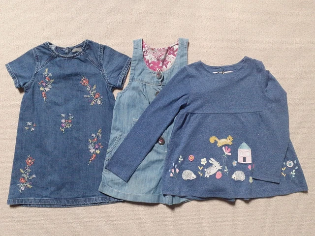 Girls Bundle Clothes Dress/Tunic/Playsuit, Age 4-5 Years, Next/Mini Club/Primark