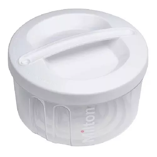 Milton Combi Microwave and Cold Water Steriliser White RRP 30.00 lot GDDB