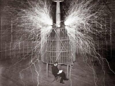Antique Nikola Tesla Photo 488 Oddleys Strange & Bizarre