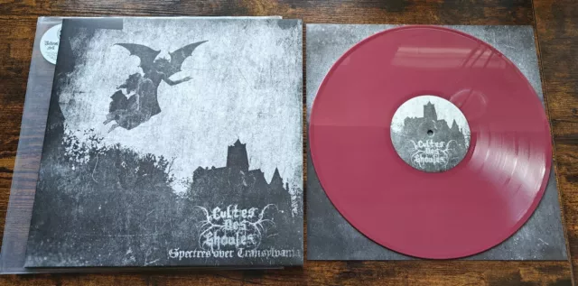 Cultes Des Ghoules - Spectres Over Transylvania LP Rot Etched Black Metal