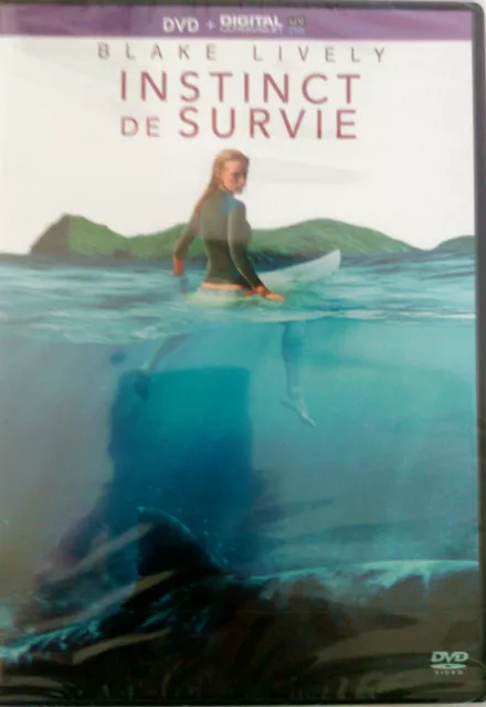 👉 DVD INSTINCT DE SURVIE - Attaques de requin - Film de cinéma Action (952)