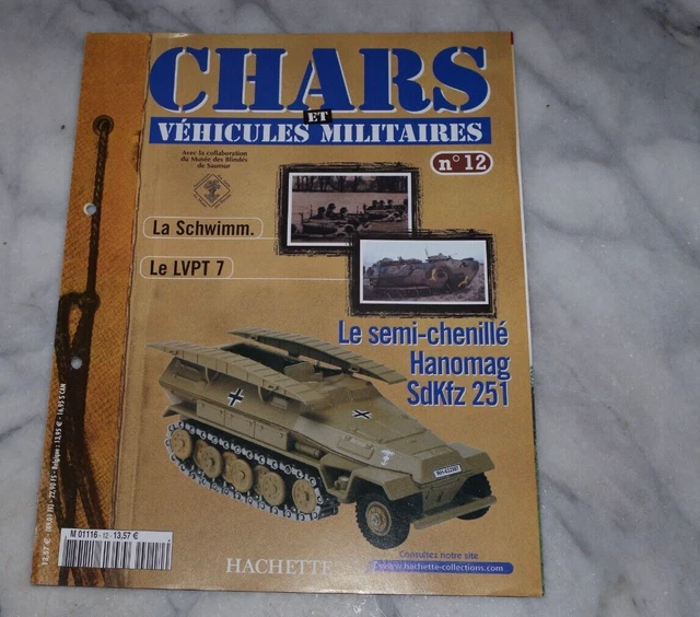 Fascicules Hachette – Chars Et Véhicules Militaires – Collection