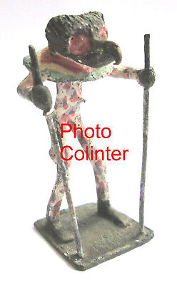 Figure African Iron: Dancer IN Mask Bird IN Bec Crooked