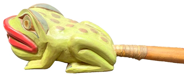 Authentic Northwest Coast Frog Effigy Rattle