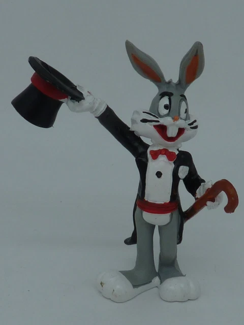 Ancienne Figurine En PVC Bugs Bunny Warner Bros - Collection Vintage - Occasion