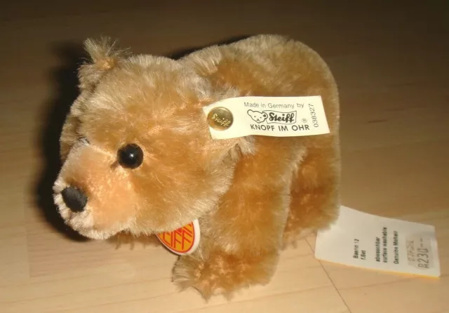 STEIFF Teddy Bär 038327 Arche Braunbär 17 cm Top Zustand !!