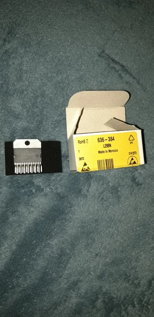 St Bridge Driver ST DUAL FULL Bridge Motor Driver L298N £6.99 - PicClick UK