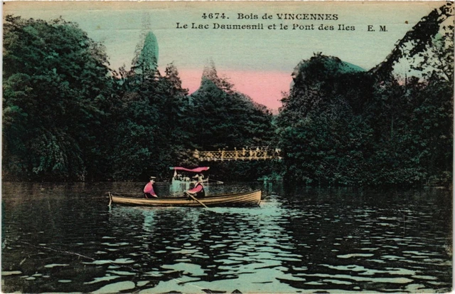 CPA Vincennes Lac Daumesnil et le Pont des Iles (1347164)