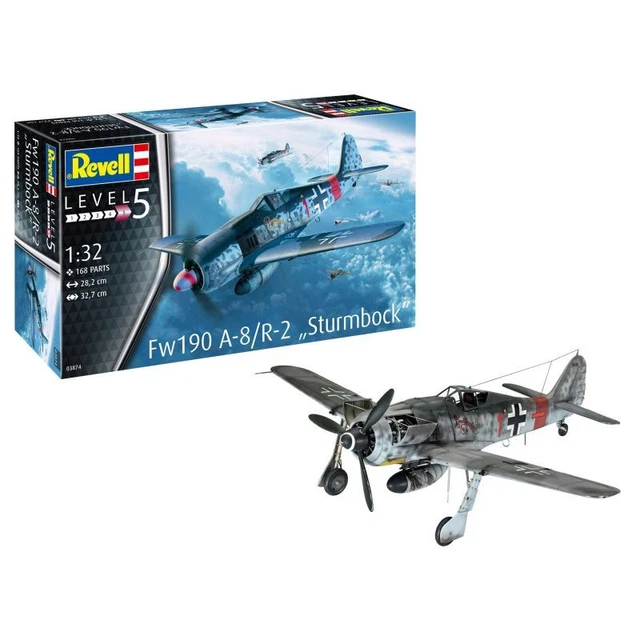 Trumpeter 02411 modelbouwset Focke-Wulf Fw 190 D-9