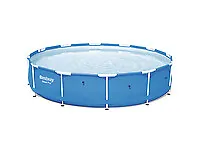 Lay-Z-Spa 56706  Steel Pro Frame Pool 366 x 76 cm ohne Pumpe rund blau Blau Best