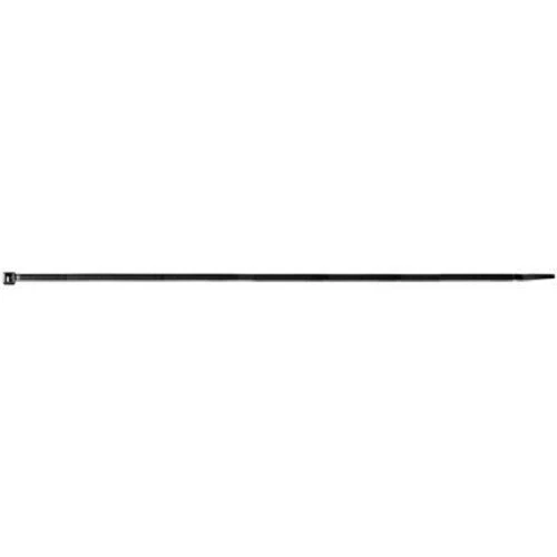 14" Thin Cable Tie (Light Duty) Black 50 Lb