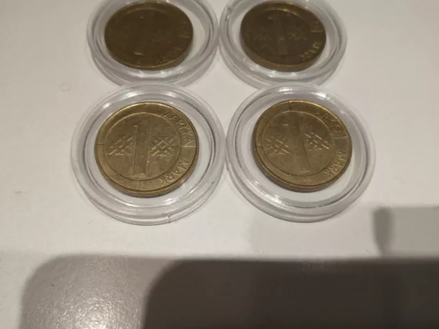 Coins LOT Finland markka coins suomi finlandia MK markkaa