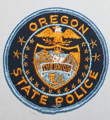 Very Old OREGON STATE POLICE OSP Trooper Highway Patrol Vintage OR patch