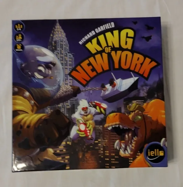 NEW Open Box King Of New York Board Game iello Richard Garfield 2017 Gift