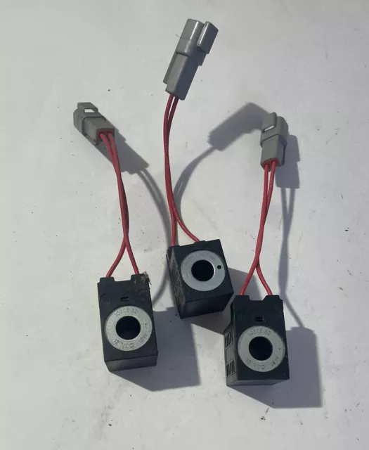 *New* Meyer Super V 7'6" Unit Snow Plow Coil Solenoid  3 Pack 15150