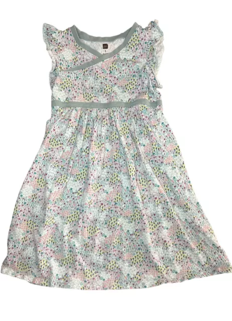 TEA Collection Dress~Flowers Galore! Girls Sz 8 100% Cotton ($45)