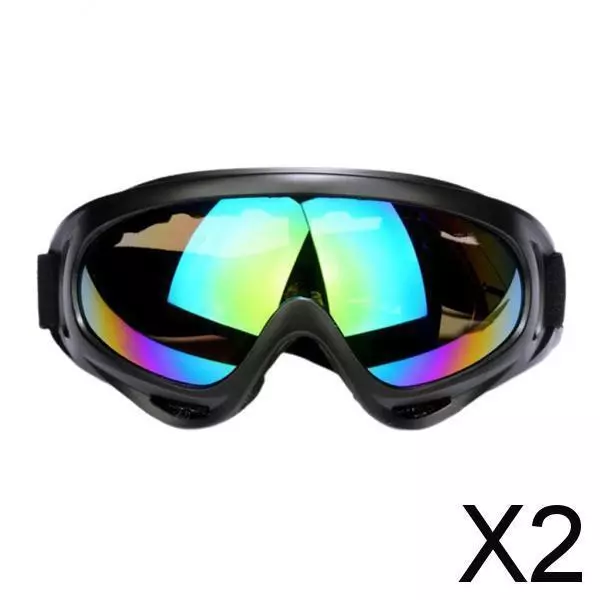 2x Ski Goggles, Snowboard Goggles for Men Women & Youth, Kids, Boys & Girls,