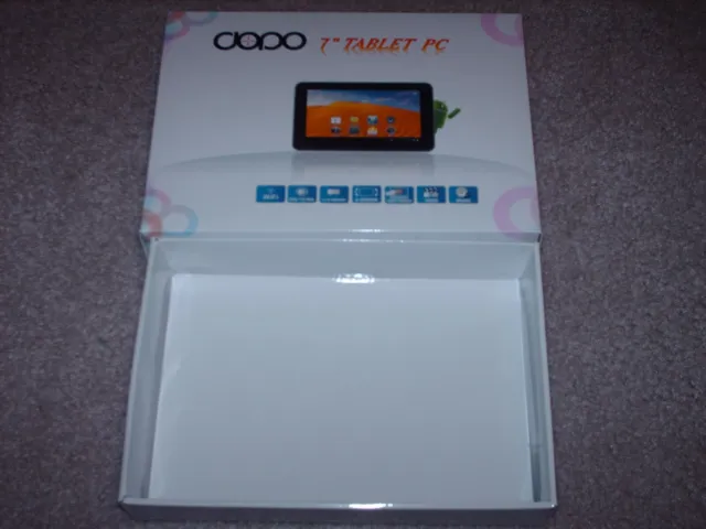 DOPO 7" Tablet Box ***BOX ONLY - NO TABLET*** Great Condition (Read Description)