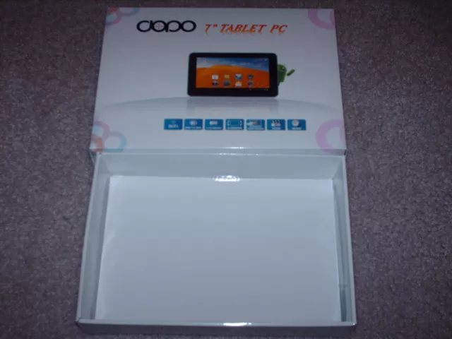 DOPO 7" Tablet Box ***BOX ONLY - NO TABLET*** Great Condition (Read Description)