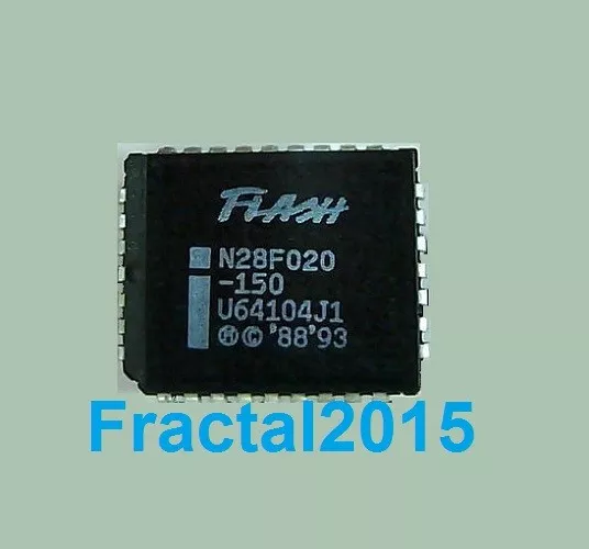 1Pcs N28F020-150 Cmos Flash Memory Plcc32