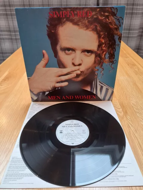 Simply Red. Men And Women. NM/EX. 1987. WEA Records