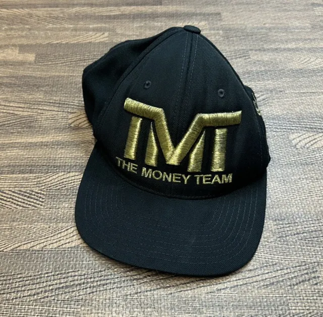 The Money Team TMT Floyd Mayweather Snap Back Hat GOLD TMT!