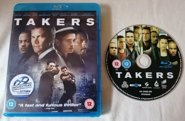 BLU-RAY - Takers Blu-Ray 2011 Matt Dillon Luessenhop (DIR)