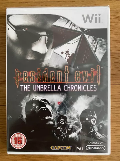 Resident Evil The Umbrella Chronicles Nintendo Wii Game Brand New Factory Sealed