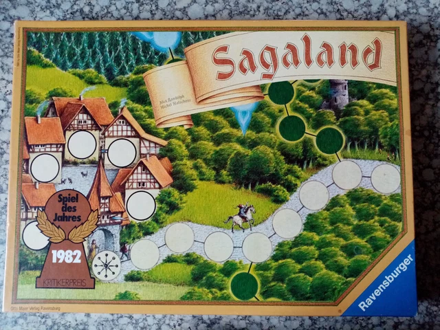 Ravensburger - Sagaland- Spiel des Jahres 1982  TOP!!!