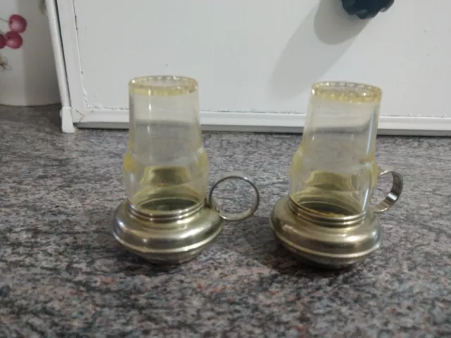 vintage lantern salt and pepper shakers