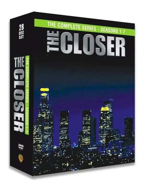 THE CLOSER: COMPLETE TV Series Season 1-7 (DVD 28-Disc Box Set
