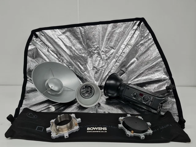 Bowens Gemini GM500 PRO Professional Photography Flash Head with Accessories