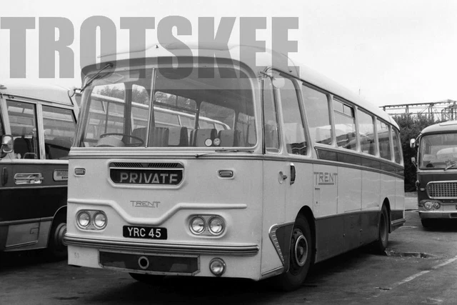 Larger Negative Trent AEC Reliance Harrington 45 YRC45 Weymouth 1969