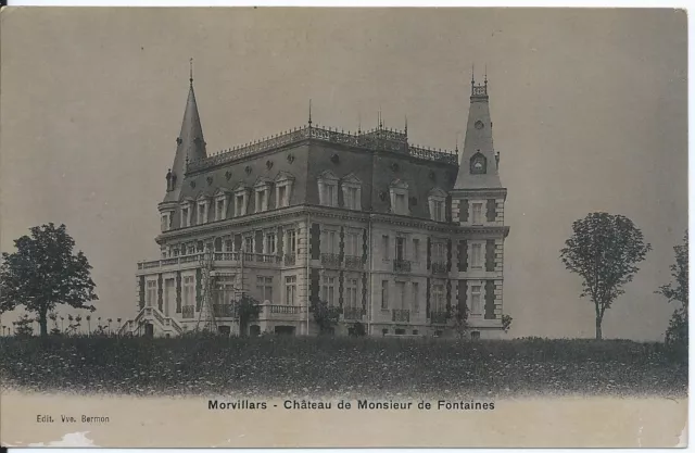 CPA -90 - MORVILLARS - Château de Monsieur de Fontaines