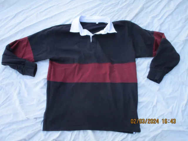 Rugby Shirt: Guards Division,  Gr. XL  (Large)  Regimentsfarben