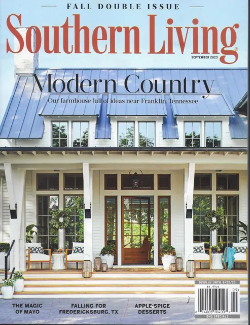 SOUTHERN LIVING MAGAZINE September 2023 Modern Country Thomas Rhett ...