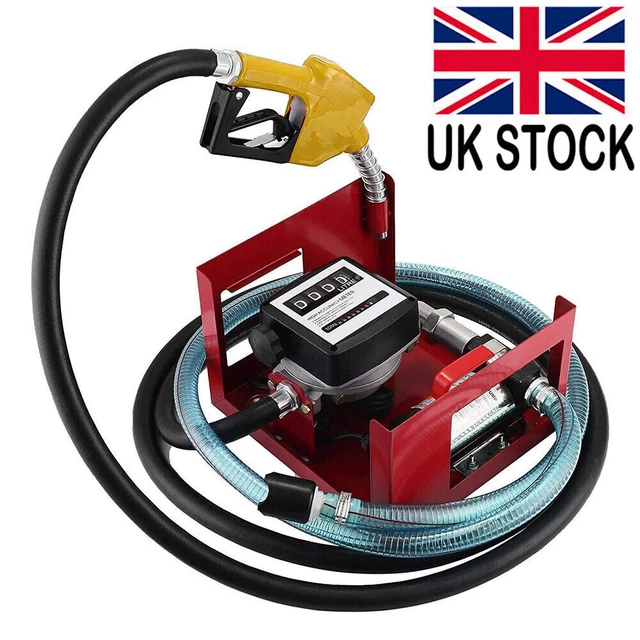 ELECTRIC DIESEL TRANSFER Pump Selfpriming Extractor Fuel Oil 60L/min