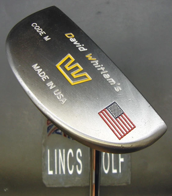 David Whitlam's Code M Putter Steel Shaft 87cm Length Iguana Golf Grip David Whitlam's Code M Putter Steel Shaft 87cm Length Iguana Golf Grip