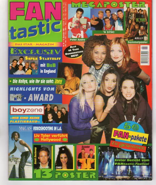 FAN tastic 26 / 1996 / MASTERBOY, SPICE GIRLS, LILY MYRHED, BSB, KELLYS uvm