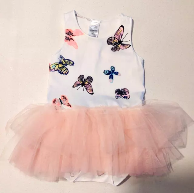 Rare  Brand New Bonds Baby Girl Tutu Butterfly  Pattern  Tutu Size 1