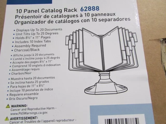 Business Source Deluxe Catalog Display Rack 62888