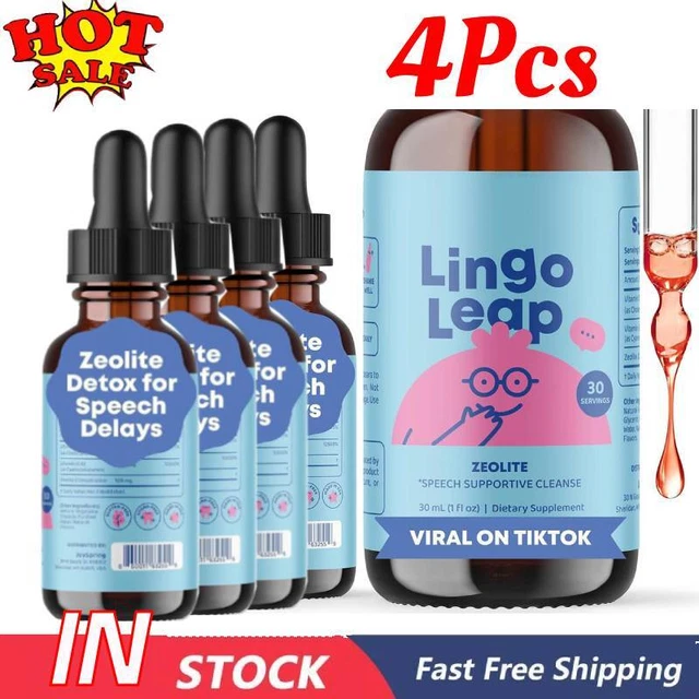 Lingo Leap Children's Drops - Zeolite Detox For Speech Delays