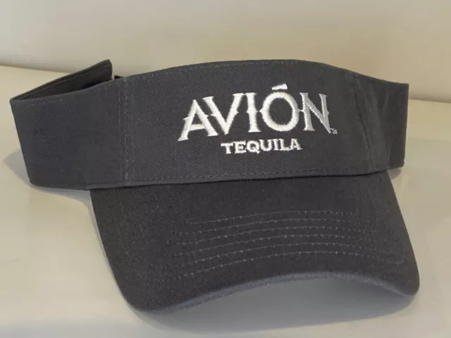 Avion Tequila Craft Premium Brand Gray Store RARE Golf VISOR  Hat Cap  NEW