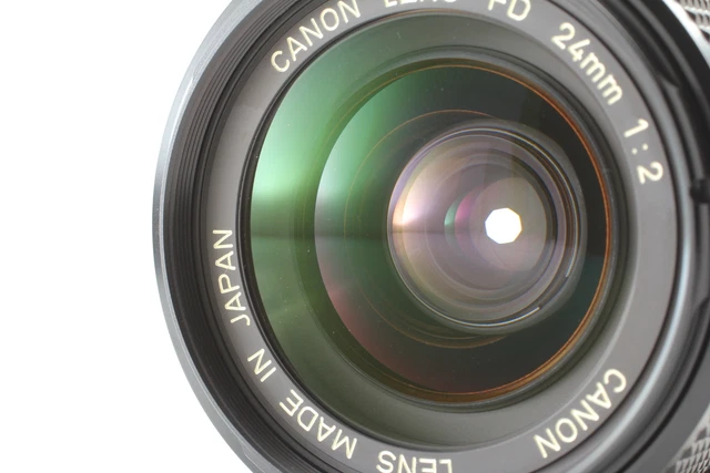 [Top COMO NUEVO] Lente Principal Canon Nueva FD NFD 24 mm f/2 MF de JAPÓN
