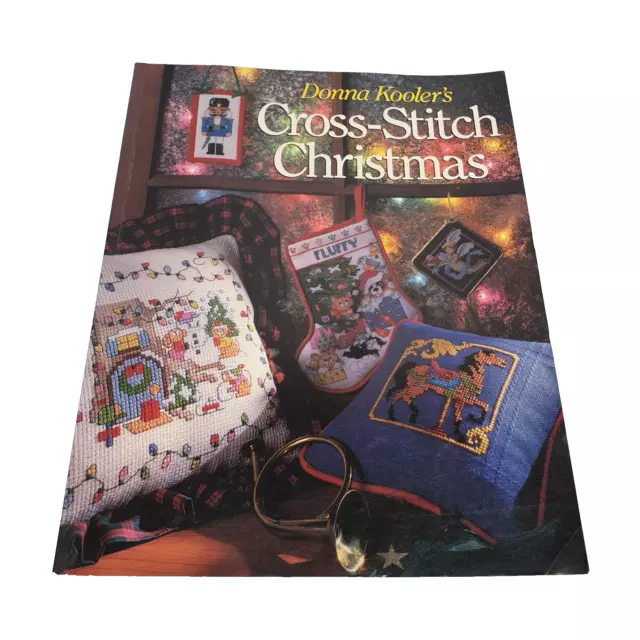 Donna Kooler's Cross-Stitch Christmas By Donna Kooler Paperback 1994 Needlework