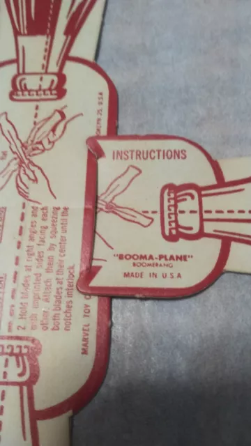 Coca Cola Boom Plane Toy (Used) (XO) 2