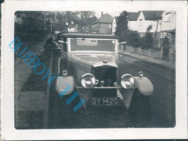1930's Alvis  1960's Car Dealers Stock photo  3.5 x 2.5 inches